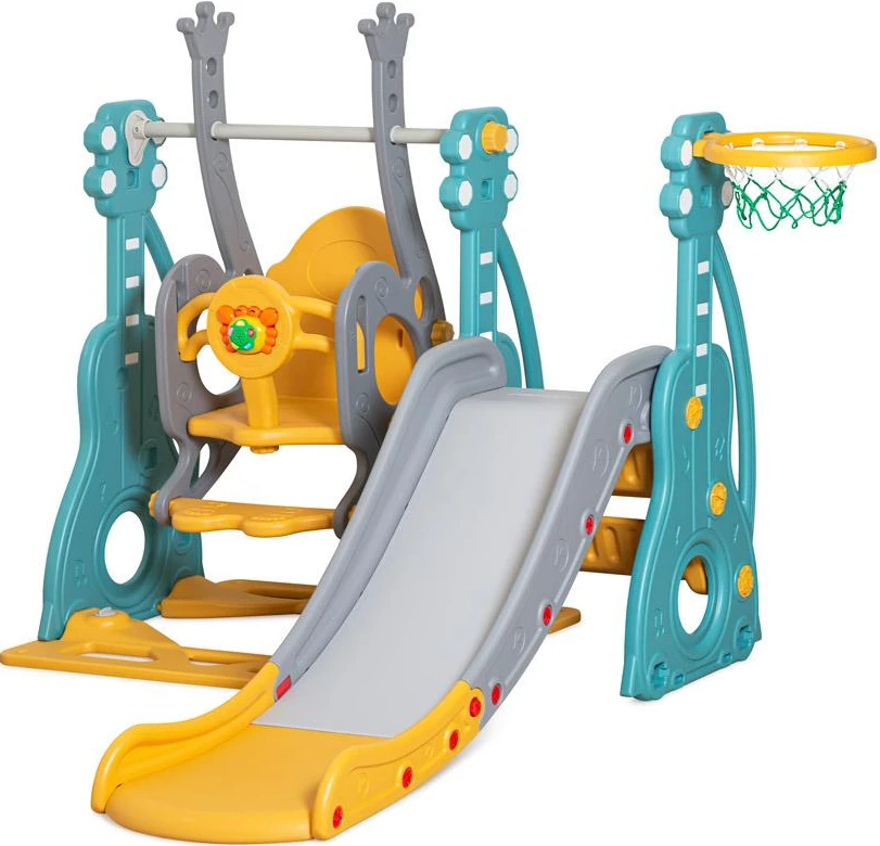 Игровой комплекс Mealux Ariel Yellow/Blue/Grey (KD-B252 Yellow/Blue/Grey)